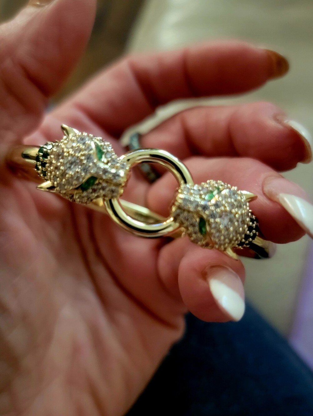 Melinda Maria Jaguar Set Earings Bracelet